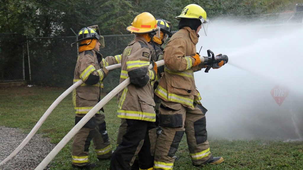 How to fulfil your childhood dream and become a fire fighter.