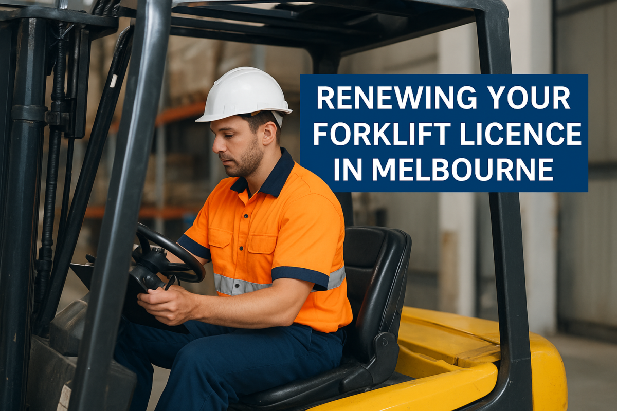 how to renew forklift licence in Melbourne, Victoria