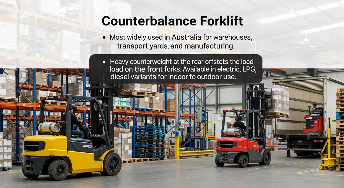 counterbalance forklift